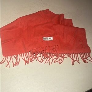 Yves Saint Laurent - soft wool scarf.. NWOT